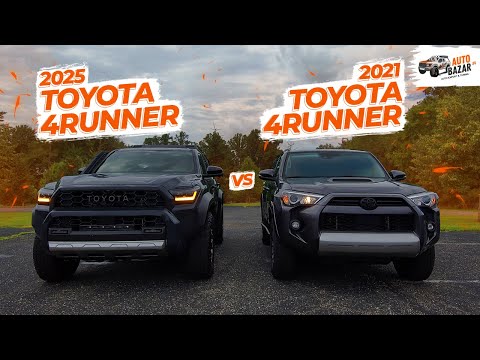 Видео: Эволюция легенды: 2025 Toyota 4Runner Trailhunter vs 2021 Toyota 4Runner TRD Off-Road Premium