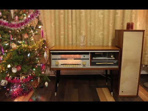 Видео: Радиола "Эстония-4", 1967 г.в., СССР, Radiogram "Estonia-4", 1967, the Soviet Union
