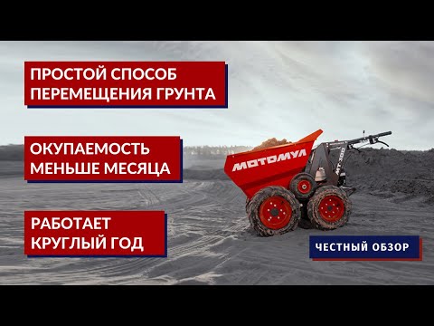 Видео: Минидумпер МОТОМУЛ обзор
