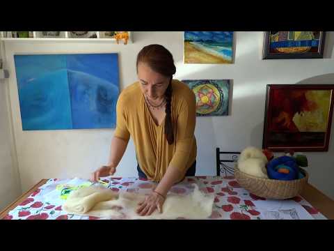 Видео: Пано от вълна   - WoolPainting