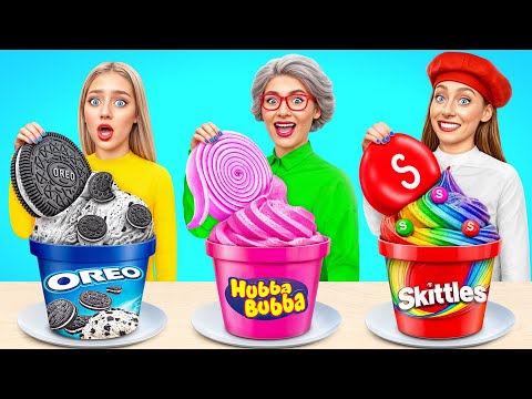 Видео: Кулинарный Челлендж: Я против Бабушки | Потрясающие Кухонные Хитрости от Bubba DO Challenge