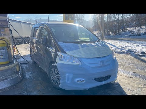Видео: Перегон из Владивостока 2023 в Свердловскую обл. Honda Freed. Замерз 🥶 ночью))
