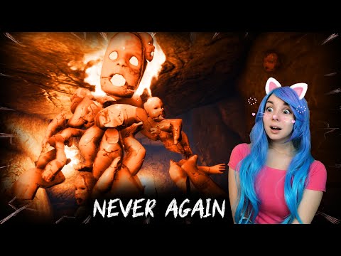 Видео: ОГРОМНАЯ ОГНЕННАЯ КУКЛА? ЖУТКО интересная игра 😱 Never again #1