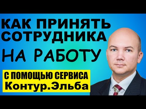 Видео: Как принять нового сотрудника на работу по трудовому договору ИП с работником. Образец Контур Эльбы