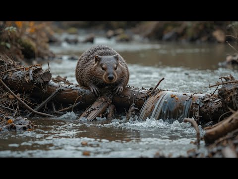 Видео: Американский бобр | Потрясающие животные