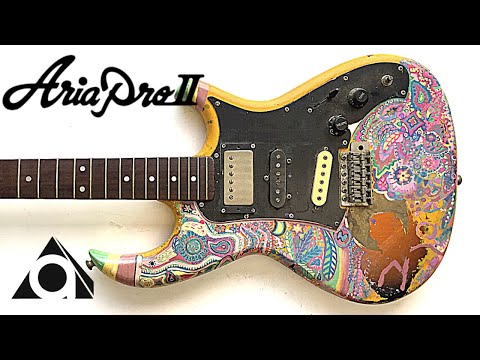 Видео: Я восстановил покрашенную и переделанную старую гитару.