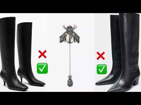 Видео: сравним САПОГИ в MASSİMO DUTTI и ZARA /ПЛЮСЫ и МИНУСЫ/необычная бижутерия 
