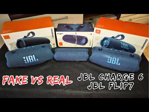 Видео: JBL Charge 6 и JBL Flip 7: подделка или оригинал (10 способов отличить подделку)