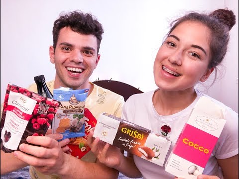 Видео: Опитваме ИТАЛИАНСКИ сладкиши и не само! | Trying Italian CANDY
