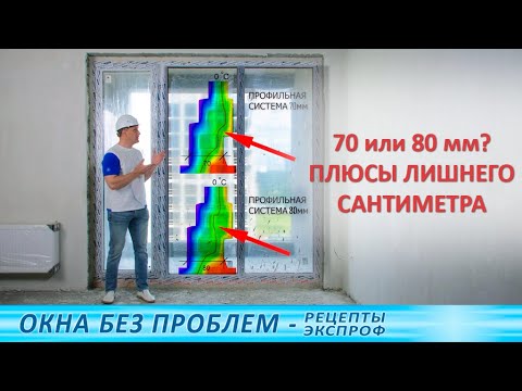 Видео: Новые возможности окон из профиля шириной 80 мм