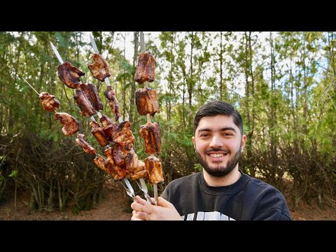 Видео: ШАШЛЫК такой сочный, аж сок вытекает! Идеальный маринад!