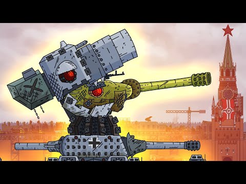 Видео: Поглощение ИС-44 Карлом-44 - Мультики про танки