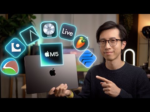 Видео: M5 MacBook Pro для создания музыки: подробное тестирование и обзор (в сравнении с M4)