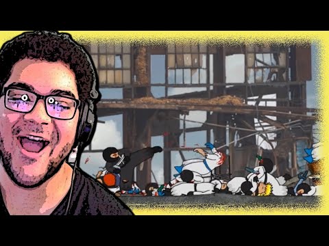Видео: Действие ниндзя 1 (ВИДЕО РЕАКЦИИ)