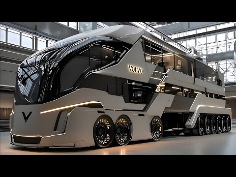 Видео: 2026 Volvo Luxury Motorhome — Роскошный дом на колёсах нового поколения | Обзор и ценаa