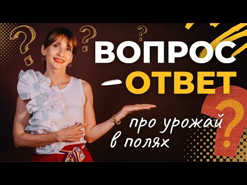 Видео: ВАШИ ВОПРОСЫ с полей: отвечаю на комментарии подписчиков