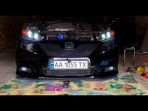 Видео: Camry 40.Квадро би-лед! очень крутой свет на Camry40!