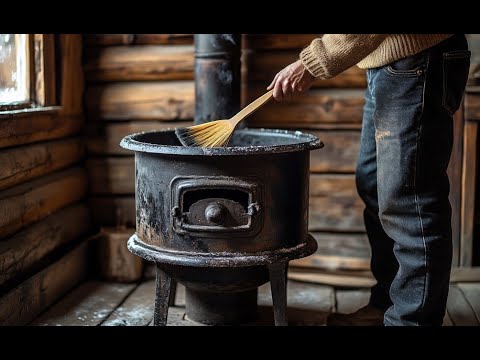 Видео: Очередная уборка в доме  и чистка русской печи от сажи и золы.