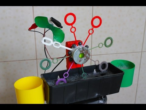 Видео: Как сделать генератор мыльных пузырей