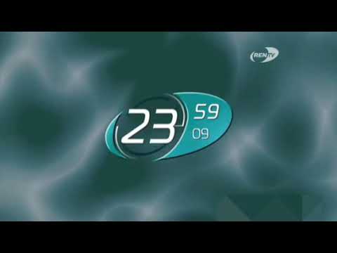 Видео: Часы REN-TV 2005-2006 со звуком часов СТС 2004-2005