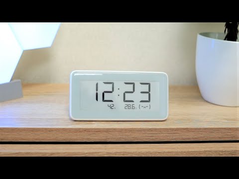 Видео: ОБЗОР метеостанции Xiaomi Mijia Temperature And Humidity Electronic Watch ► УМНЫЕ ЧАСЫ СЯОМИ