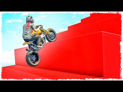 Видео: ОФИГЕТЬ НА ЧТО ОН СПОСОБЕН!!! ЛЕСТНИЦА В GTA ONLINE!!!