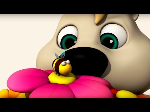 Видео: Английский язык для малышей - Мяу-Мяу - Большой Чих (Sneezy Bear) - учим английский