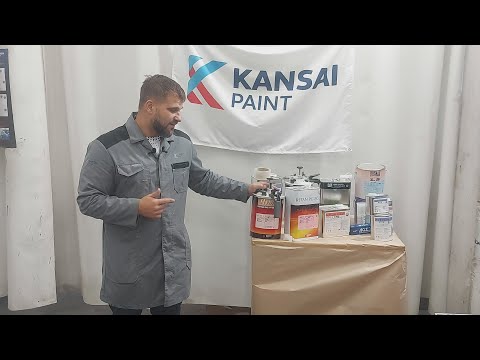 Видео: Японские материалы KANSAI | ТОПОВЫЕ шпатлёвки, грунты и лаки в линейке!