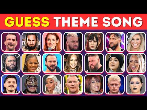 Видео: Угадайте лучших мужчин и женщин-суперзвёзд WWE по их песням 🎵✅🔊