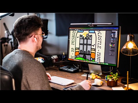 Видео: День из жизни графического дизайнера 2024 ⭐️