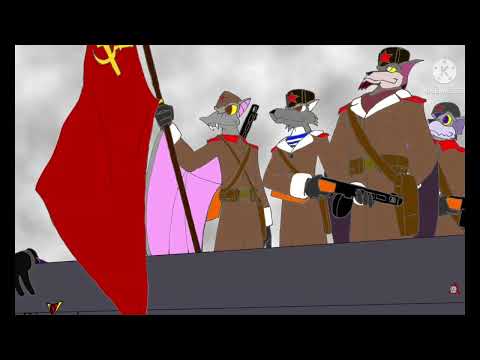 Видео: Советский марш из игры  Red Alert 3.  Перезолив. (Анимация)