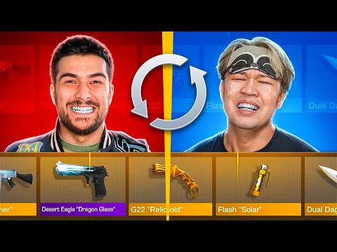 Видео: БИТВА КЕЙСОВ, но ПОКУПАЕМ СКИНЫ ДРУГ ДРУГУ (STANDOFF 2) НАВИ ТРЕНЕР и ЕРОКС