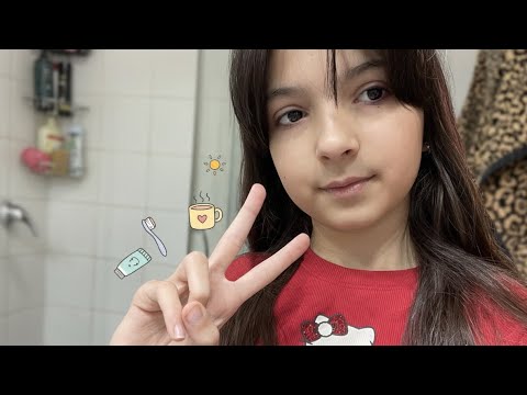 Видео: УТРЕНЯЯ РУТИНА🩷разговорное видео с вами🍓