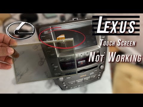 Видео: Замена сенсорного экрана Lexus IS220