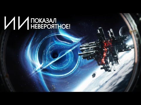 Видео: ИИ заглянул внутрь ЧЁРНОЙ ДЫРЫ — потрясающая визуализация NASA.