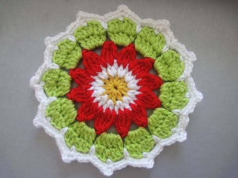 Видео: Подставка, салфетка Crochet Napkin