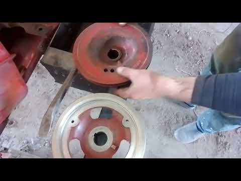 Видео: Т-25 Шкив коленвала Д-21 замена на 2х ручейный от Т40