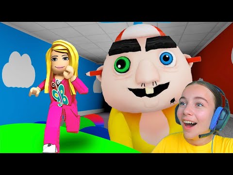 Видео: ПОБЕГ ОТ ЗЛОГО РЕБЁНКА в ROBLOX!