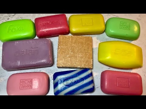 Видео: Asmr/Soap cutting/Relax video/Satisfying/Резка мыла