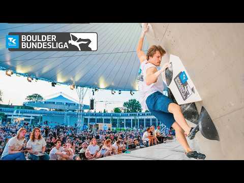 Видео: Самый сильный скалолаз Германии | BoulderBundesliga Final