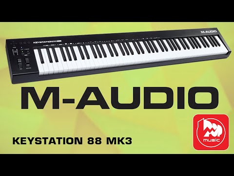 Видео: Миди-клавиатура M-AUDIO KEYSTATION 88 MK3