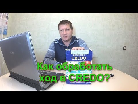 Видео: ОБРАБОТКА ХОДА В CREDO (КРЭДО)