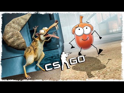Видео: БЕЛКА МАНЬЯК vs ТРОЛЛЬ ЖЕЛУДЬ!!! УГАРНЫЕ ПРЯТКИ В CS:GO!!!