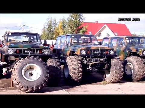 Видео: Колесный вездеход Самурай отзывы.