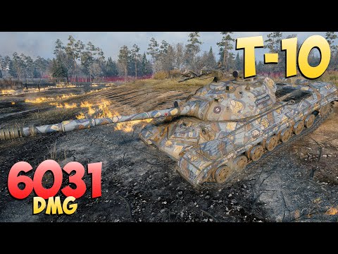 Видео: Т-10 - 2 Kills 6K DMG - Подкрутка! - Мир Танков