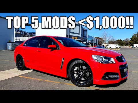 Видео: Пять лучших модов производительности стоимостью 1000 долларов или меньше — VE/VF Commodore