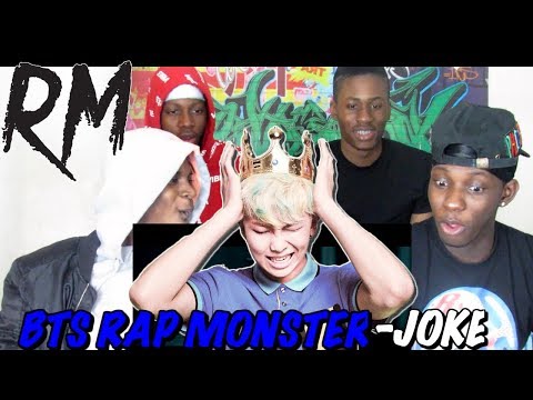 Видео: BTS Rap Monster - Шутка - РЕАКЦИЯ
