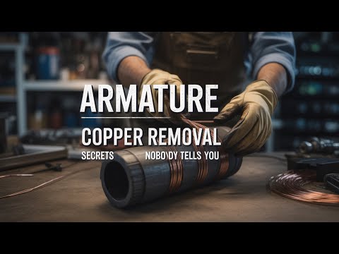 Видео: Секреты удаления меди с арматуры, о которых вам никто не расскажет