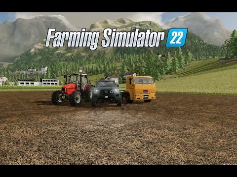 Видео: сенокос в ферме открыт! ферма 22/Farming Simulator 22