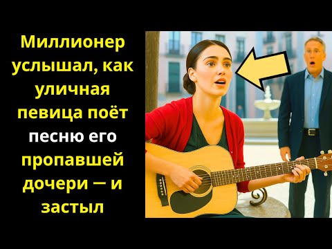 Видео: Миллионер услышал, как уличная певица поёт песню его пропавшей дочери — и застыл